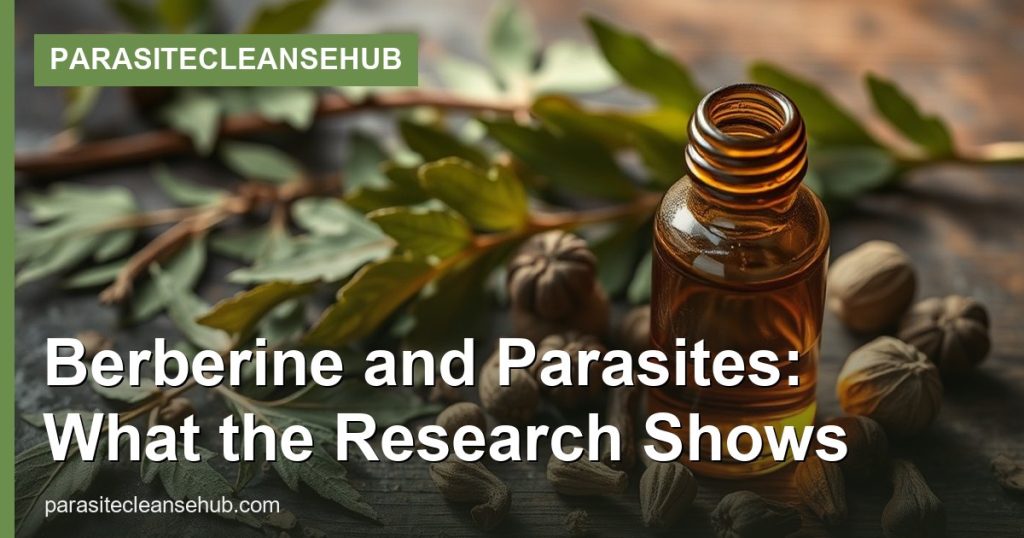 Berberine and Parasites: What the Research Shows - ParasiteCleanseHub