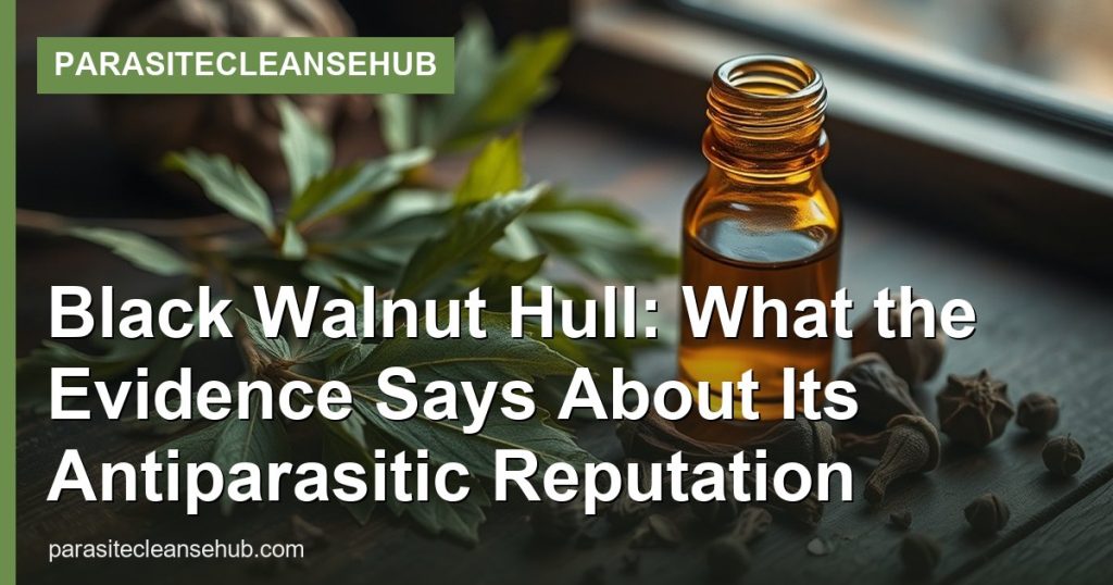 Black Walnut Hull: What the Evidence Says About Its Antiparasitic Reputation - ParasiteCleanseHub