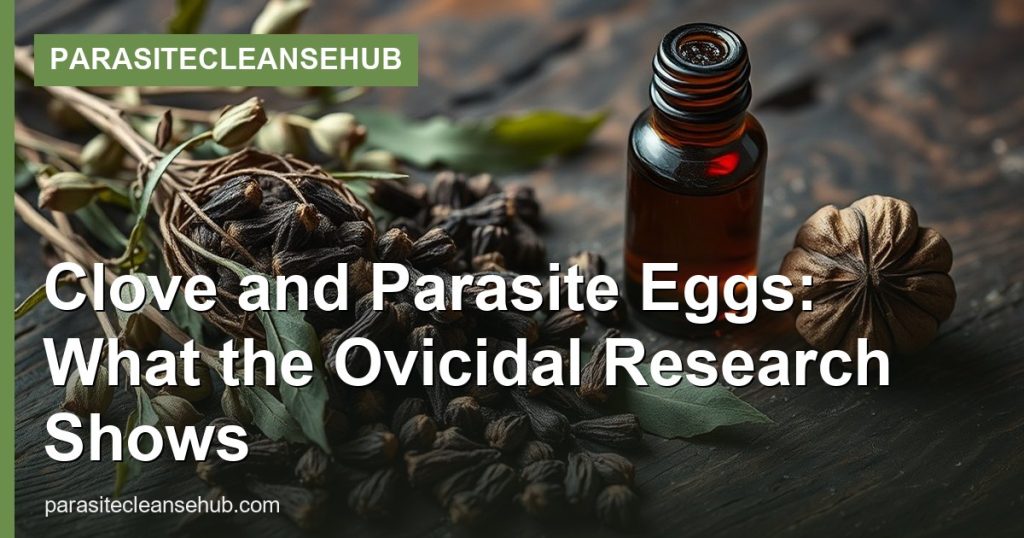 Clove and Parasite Eggs: What the Ovicidal Research Shows - ParasiteCleanseHub
