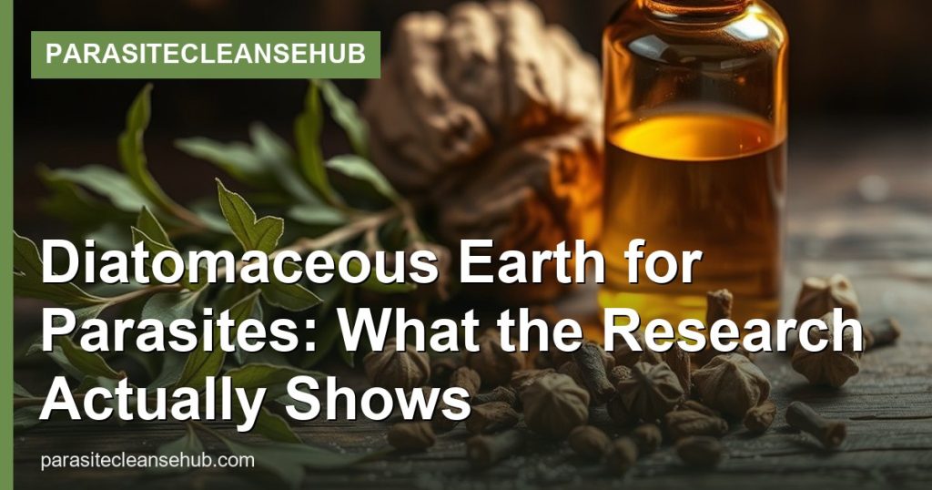 Diatomaceous Earth for Parasites: What the Research Actually Shows - ParasiteCleanseHub