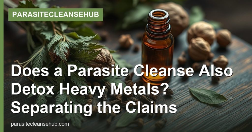 Does a Parasite Cleanse Also Detox Heavy Metals? Separating the Claims - ParasiteCleanseHub