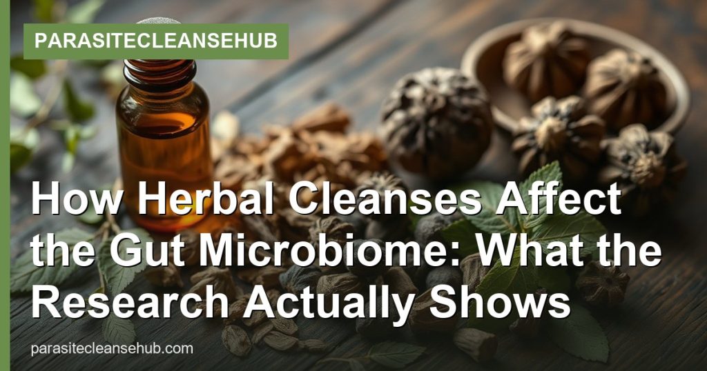 How Herbal Cleanses Affect the Gut Microbiome: What the Research Actually Shows - ParasiteCleanseHub