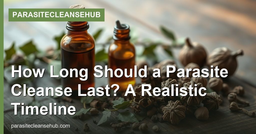 How Long Should a Parasite Cleanse Last? A Realistic Timeline - ParasiteCleanseHub