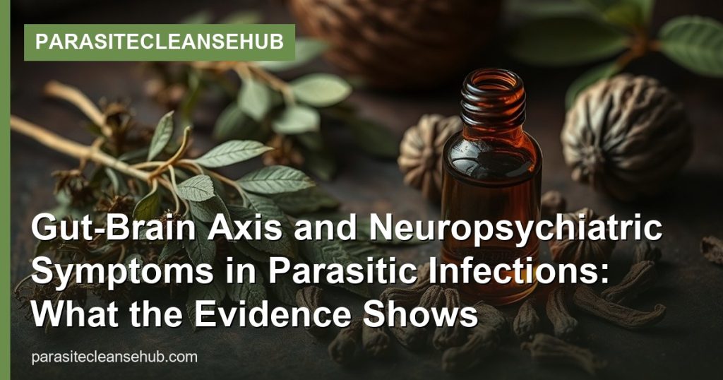 Gut-Brain Axis and Neuropsychiatric Symptoms in Parasitic Infections: What the Evidence Shows - ParasiteCleanseHub