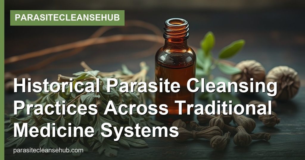 Historical Parasite Cleansing Practices Across Traditional Medicine Systems - ParasiteCleanseHub