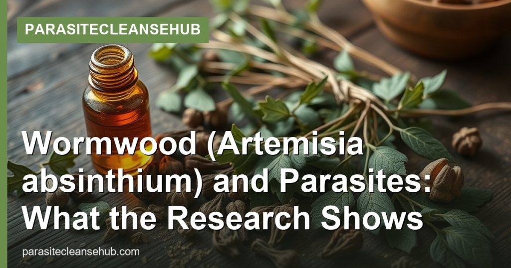 Wormwood (Artemisia absinthium) and Parasites: What the Research Shows - ParasiteCleanseHub