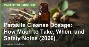 Parasite Cleanse Dosage: How Much to Take, When, and Safety Notes (2026)