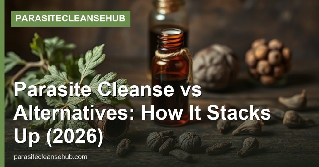 Parasite Cleanse vs Alternatives: How It Stacks Up (2026) - ParasiteCleanseHub